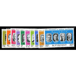 st vincent stamp 435 44 us figures 1975