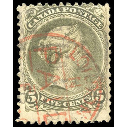 canada stamp 26 queen victoria 5 1875 U F 003
