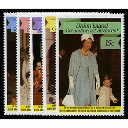 union island st vincent stamp 236 40 queen elizabeth ii 1987