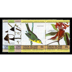 union island st vincent stamp 186 9 mint audubon birds 1985