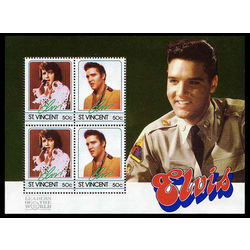 st vincent stamp 879 elvis 1985