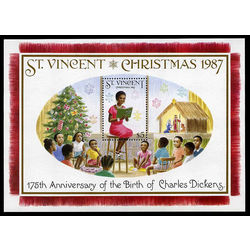 st vincent stamp 1065 christmas 5 0 1987