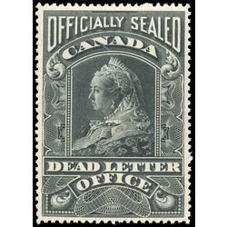 canada stamp o official ox3 officially sealed victoria on white paper 1907 M VFNH 001