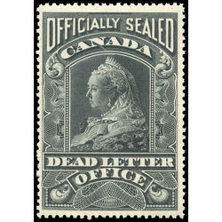 Canada stamp o official ox3 officially sealed victoria on white paper 1907 m f to vfnh 003