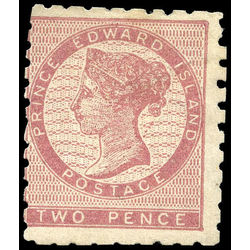 prince edward island stamp 1a queen victoria 2d 1861 M VGOG 001