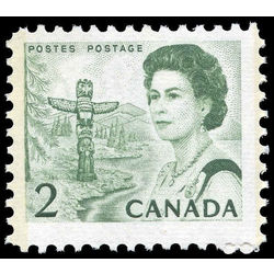 canada stamp 455pv queen elizabeth ii pacific totem 2 1972