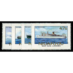 niuafo ou stamp 56 9 boats 1985