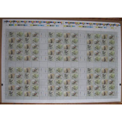 canada stamp 1713i birds of canada 3 uncut press sheet 1998