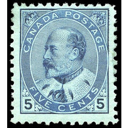 canada stamp 91 edward vii 5 1903 M F 003