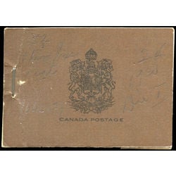 canada stamp booklets bk bk17a booklet king george v 1931