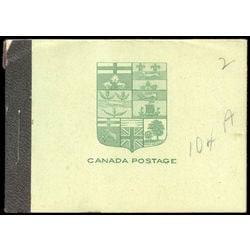 canada stamp booklets bk bk3c booklet king george v 1913
