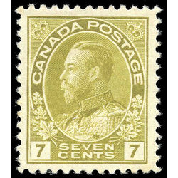 canada stamp 113c king george v 7 1914 M VF 001
