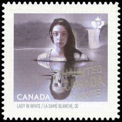 canada stamp 2938 lady in white qc 2016