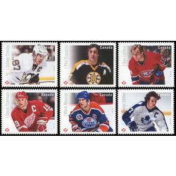 canada stamp 2942 2947 great canadian forwards 2016