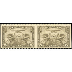 canada stamp c air mail c1b two winged figures against globe 1928