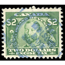 canada revenue stamp fx15 george v excise tax 2 1915