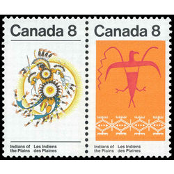 canada stamp 565bi plains indians 1972
