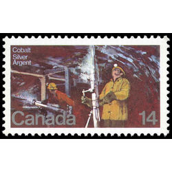 canada stamp 765iii cobalt silver mine 14 1978