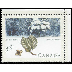 canada stamp 1283a acadian forest 1990 m vfnh single
