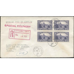 canada stamp 226 parliament victoria b c 50 1935 fdc 001