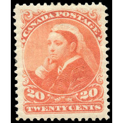 canada stamp 46 queen victoria 20 1893 m vf 011
