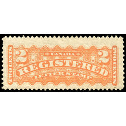 canada stamp f registration f1 registered stamp 2 1875 M VF 003