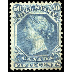 canada revenue stamp fb32b second bill issue 50 1865