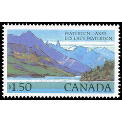 canada stamp 935iii waterton lakes 1 50 1982