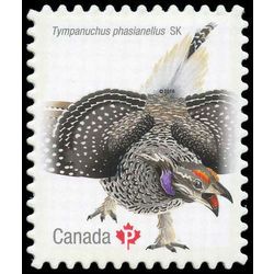 canada stamp 2930i sharp tailed grouse 2016