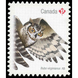 canada stamp 2931i great horned owl 2016