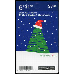 canada stamp bk booklets bk657 hat on tree 2016