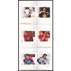 canada stamp bk booklets bk653 great canadian forwards 2016