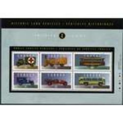 canada stamp 1527i historic public service vehicles 2 1994