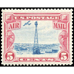 us stamp c air mail c11 beacon on rocky mountains 5 1928 M XFNH 001