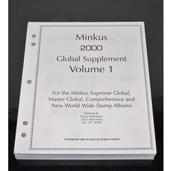 minkus global world supplement 2000 volume 1 new