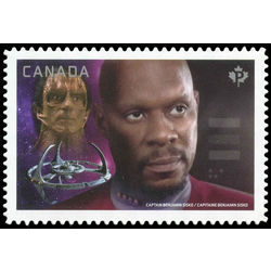 canada stamp 2988i captain sisko vs dukat 2017