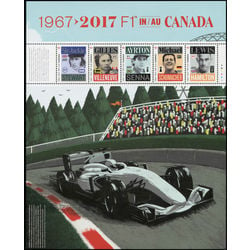 canada stamp 2992 formula 1 in canada f1 2017