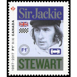 canada stamp 2992a sir jackie stewart 1939 2017