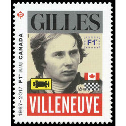 canada stamp 2994 gilles villeneuve 1950 1982 2017