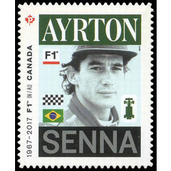 canada stamp 2995i ayrton senna 1960 1994 2017