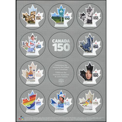 canada stamp 2999 canada 150 2017