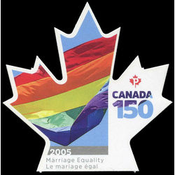 canada stamp 3007 2005 marriage equality 2017
