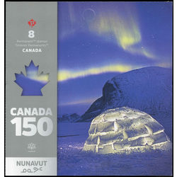 canada stamp bk booklets bk672 1999 nunavut 2017