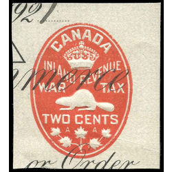 canada revenue stamp fch1 embossed cheque stamps 2 1915