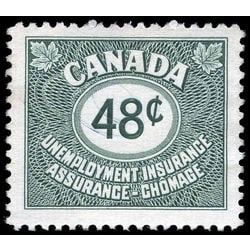 canada revenue stamp fu40 unemployment insurance stamps 48 1955