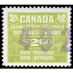 canada revenue stamp fu54 unemployment insurance stamps 2 60 1955