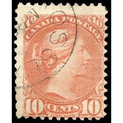 canada stamp 45vi queen victoria 10 1897