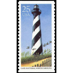 us stamp postage issues 2471 lighthouse cape hatteras nc 25 1990