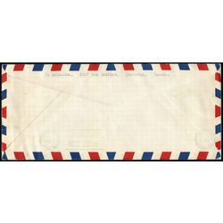 us stamp c air mail c18 graf zeppelin 50 1933 FFC 001