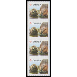 canada stamp 2711 beavers 2014 m vfnh strip 4